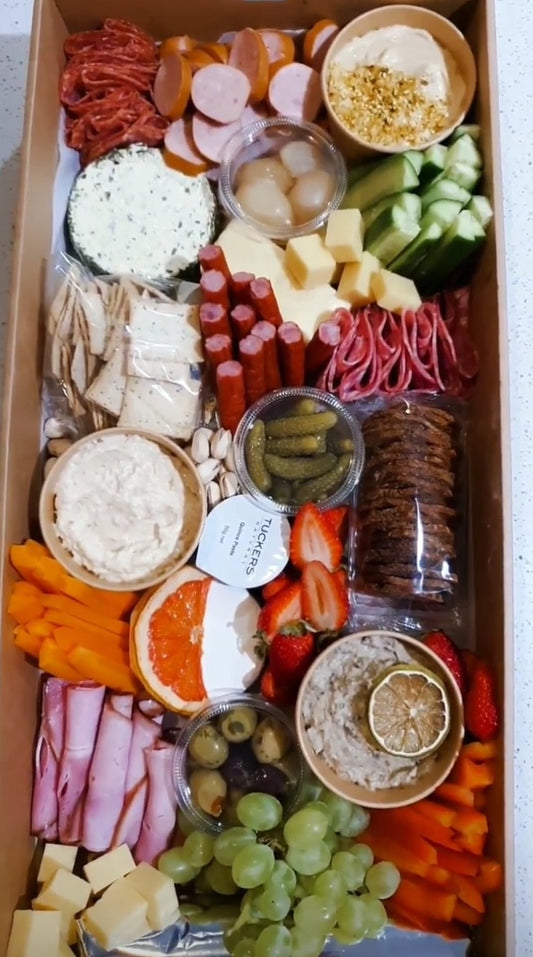 Large Standard Charcuterie and Cheese  Grazing Box